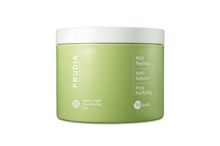 Отшелушивающие диски с зелёным виноградом FRUDIA Green Grape Pore Peeling Pad Фрудиа 70 шт