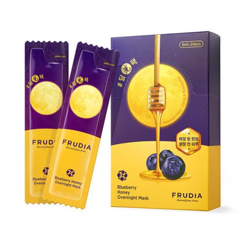 Ночная маска с медом и экстрактом черники Frudia Blueberry Honey Overnight Mask Фрудиа 5 мл