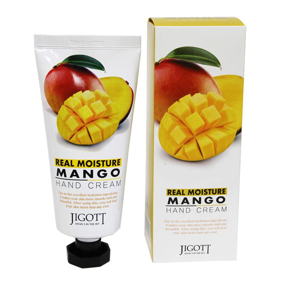 Крем для рук с экстрактом манго JIGOTT Real Moisture MANGO Hand Cream (100 мл)