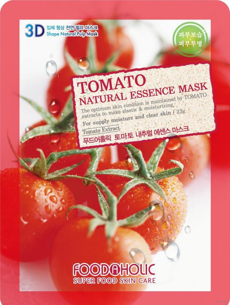 Маска для лица FoodaHolic Tomato Natural Essence Mask, 23мл, FoodaHolic