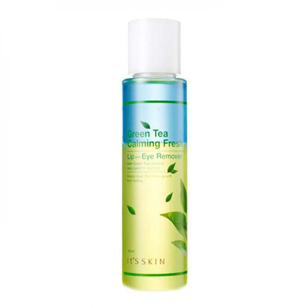 Средство для снятия макияжа с глаз и губ "Грин Ти", 125мл, It's Skin Green Tea Calming Lip & Eye Cleansing Remover