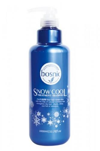 [BOSNIC] Шампунь для волос ОХЛАЖДАЮЩИЙ Snow Cool Shampoo, 1000 мл