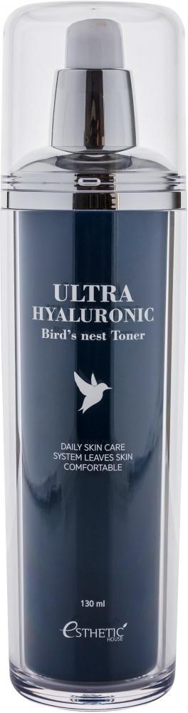 Тонер для лица Esthetic House Ultra Hyaluronic acid Bird's nest Toner, 130 мл