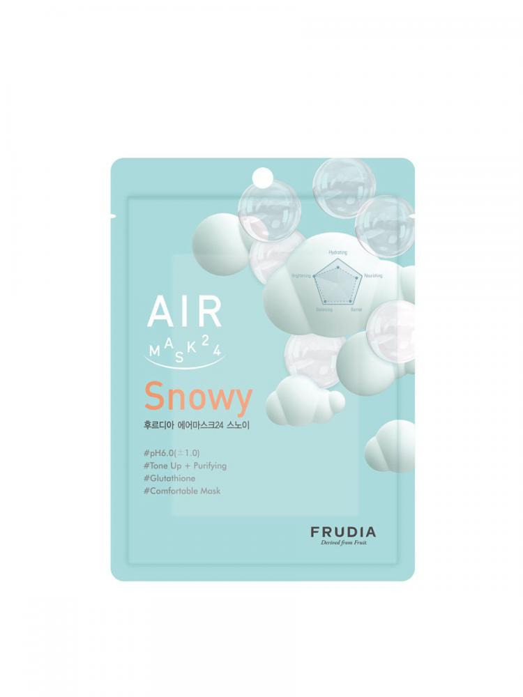 Обновляющая кремовая маска для лица Frudia air mask 24 snowy (1pcs) 25 мл