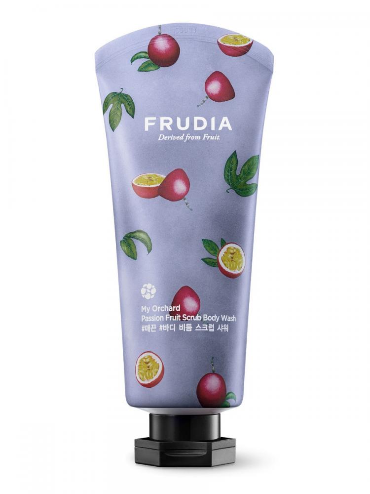 FRUDIA Скрабирующий гель для душа с маракуйей (200мл) / Frudia My Orchard Passion Fruit Scrub Body Wash