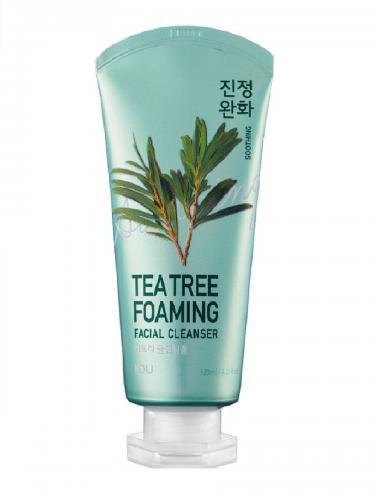 IOU Смягчающая пенка для умывания с чайным деревом IOU Тea Tree Foaming Facial Cleancer 120 мл