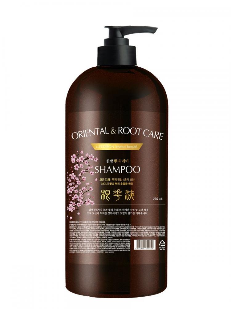 Шампунь для волос с экстрактом трав Pedison Institut-Beaute Oriental Root Care Shampoo (750 мл)