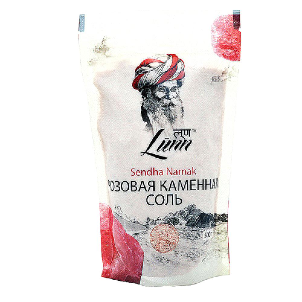 РОЗОВАЯ КАМЕННАЯ СОЛЬ Пластиковый Пакет LUNN 100г