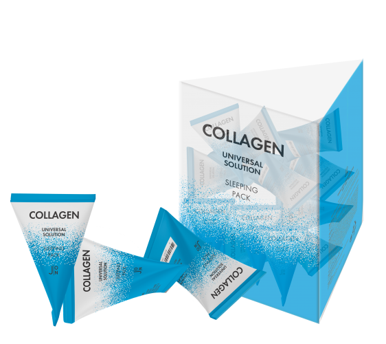 [J:ON] КОЛЛАГЕН Маска для лица Collagen Universal Solution Sleeping Pack, 1 шт * 5гр