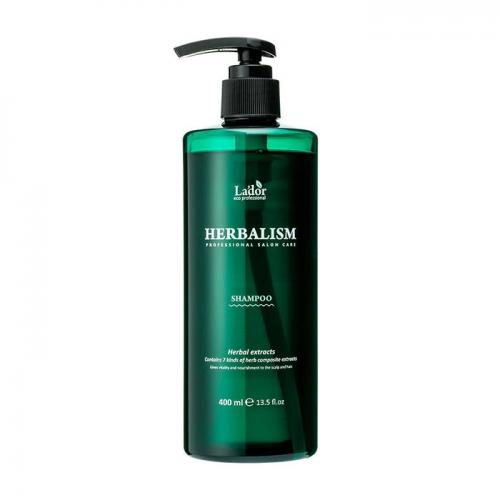 Успокаивающий шампунь для волос LA'DOR HERBALISM SHAMPOO 400мл