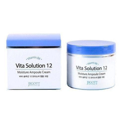 Крем для лица УВЛАЖНЕНИЕ JIGOTT Vita Solution 12 Moisture Ampoule Cream, 100 мл