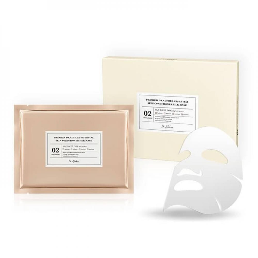 Набор тканевых масок успокаивающие премиум Premium Dr.Althea Premium Essential Skin Conditioner Silk Mask (5 шт)
