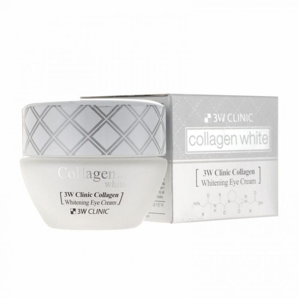 Осветляющий крем для век с коллагеном 3W CLINIC Collagen Whitening Eye Cream (35 мл)