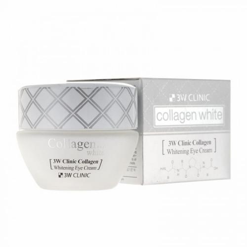 Осветляющий крем для век с коллагеном 3W CLINIC Collagen Whitening Eye Cream (35 мл)