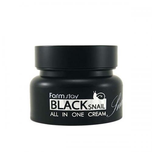 Крем для лица многофункциональный с муцином черной улитки FarmStay All-In-One Black Snail Cream (100 мл)