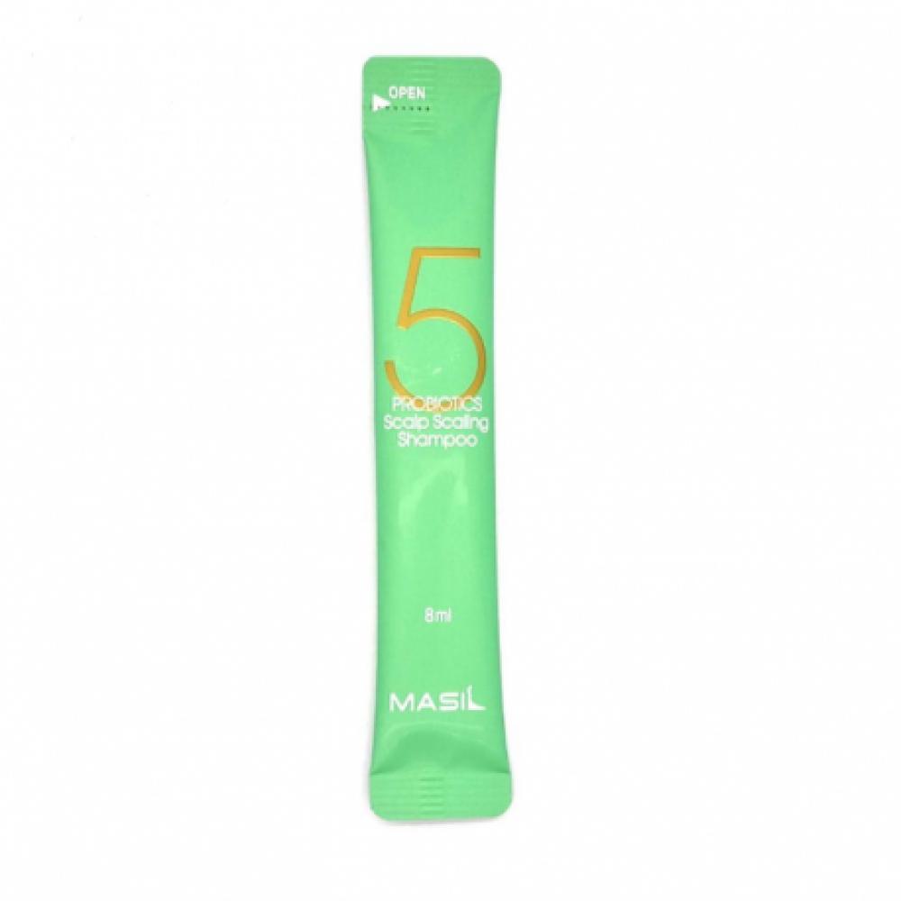 Шампунь для глубокого очищения кожи головы Masil 5 Probiotics Scalp Scaling Shampoo (8 мл)