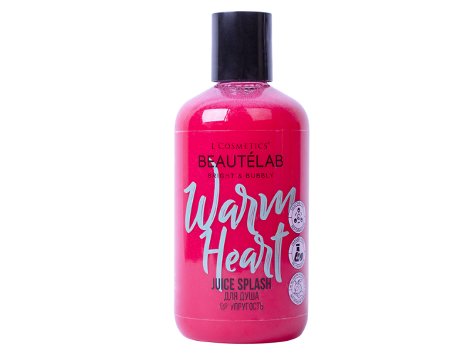 Гель для душа упругость L'Cosmetics Beautélab Juice Splash - Warm Heart (250 мл)