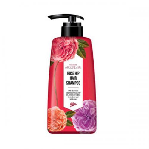 Шампунь для поврежденных волос Around Me Rose Hip Perfume Hair Shampoo (500 мл)