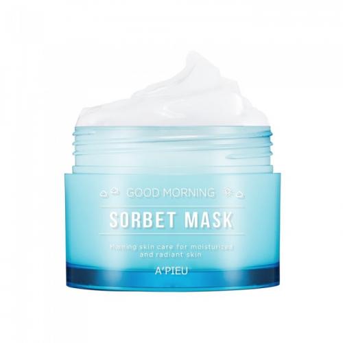 Утренняя маска для лица против отеков A'PIEU Good Morning Sorbet Mask (105 мл)
