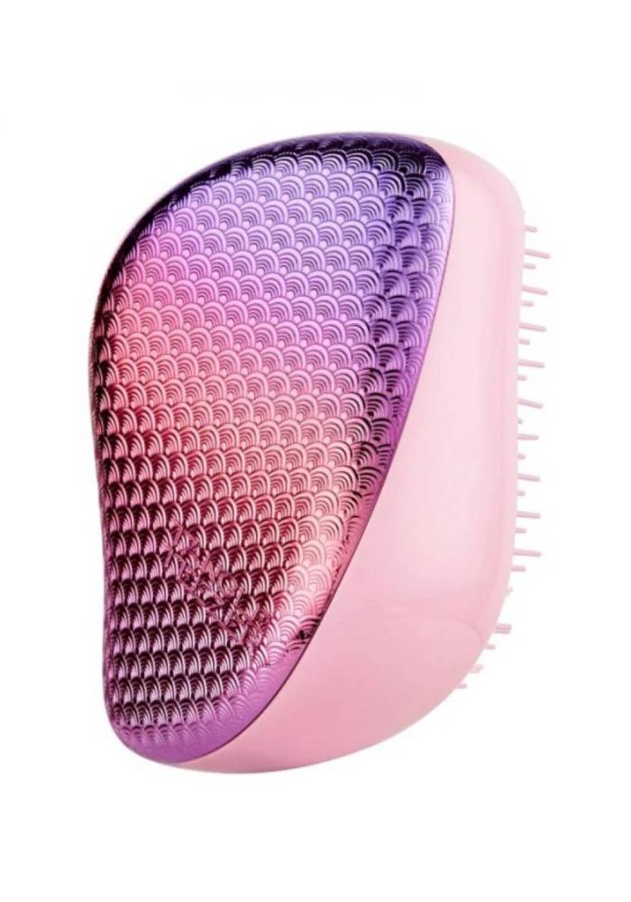 Расческа Tangle Teezer Compact Styler Sunset Pink сиреневый/розовый хром цвет
