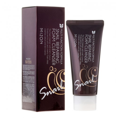 Улиточная пенка для лица MIZON Snail Repairing Foam Cleanser (60 мл)