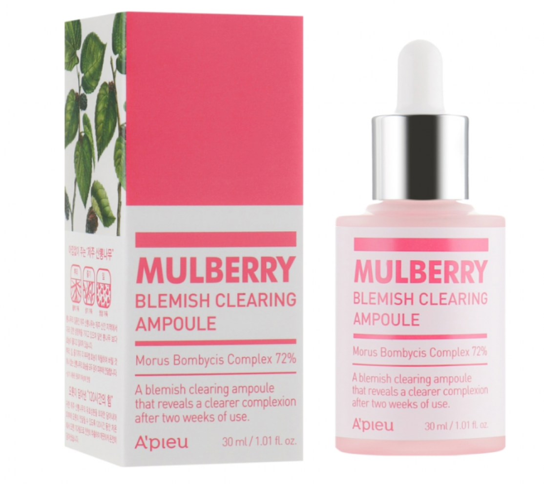 Сыворотка для проблемной кожи A'PIEU Mulberry Blemish Clearing Ampoule (30 мл)