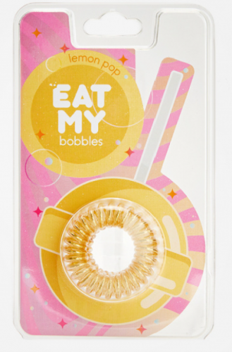 Резинки EAT MY bobbles для волос в цвете "Лимонный леденец" (3 шт)