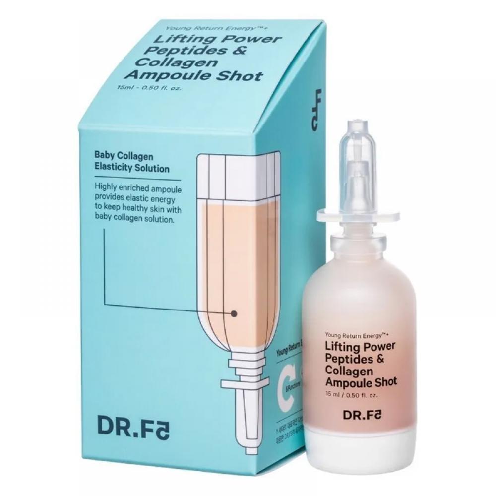 Лифтинг ампула-шот с пептидами и коллагеном DR.F5 Lifting Power Peptides and Collagen Ampoule Shot 15 мл