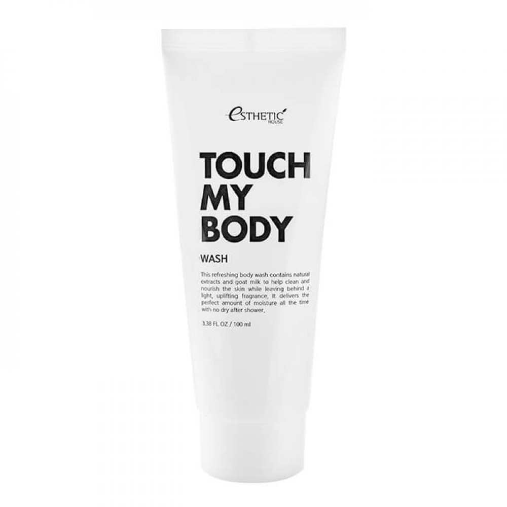 Гель для душа с козьим молоком Esthetic House Touch My Body Goat Milk Body Wash (100 мл)