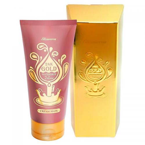 [Elizavecca] Крем-маска для лица с 24-каратным золотом 24K Gold WaterDrop Cream Mask, 150 мл
