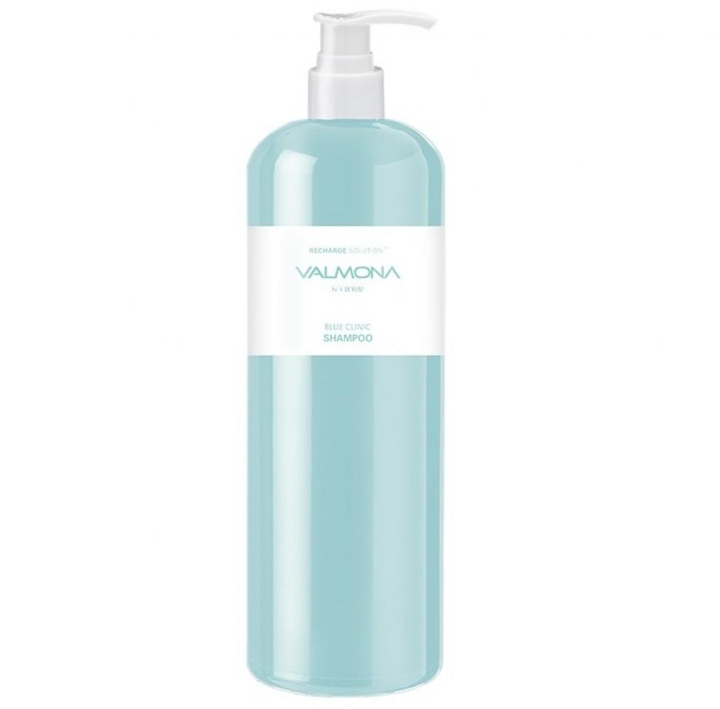 Увлажняющий шампунь для волос с ледниковой водой Valmona Recharge Solution Blue Clinic Shampoo (480 мл)