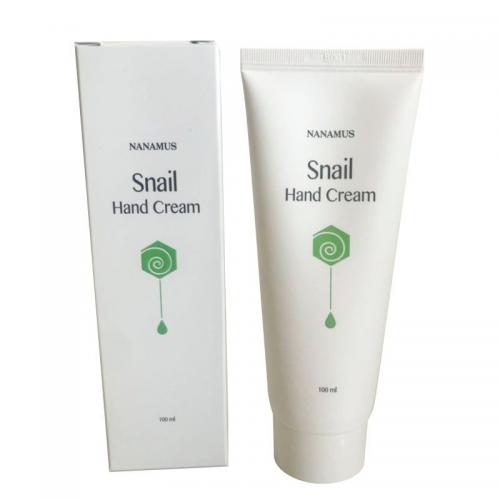 Крем для рук Nanamus Snail Hand Cream с улиточным муцином, 100 мл