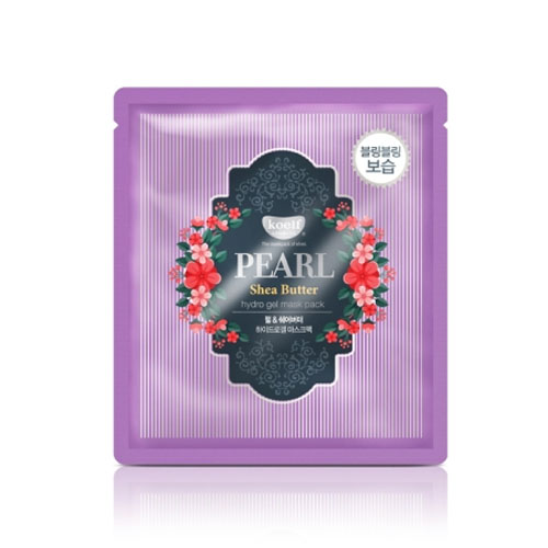 Гидрогелевая маска для лица KOELF ЖЕМЧУГ/МАСЛО ШИ Pearl & Shea Butter, 1 шт