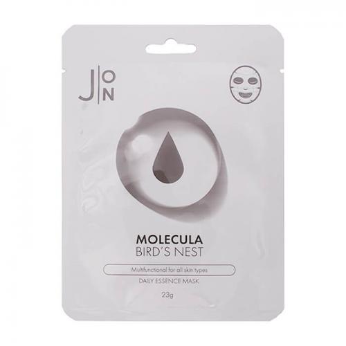 Тканевая маска для лица с экстрактом ласточкиного гнезда J:ON Molecula Bird`S Nest Daily Essence Mask (23 мл)