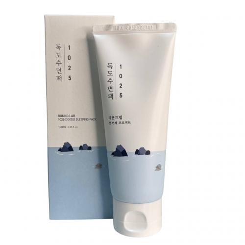 Маска ночная отшелушивающая с морской водой Round Lab 1025 Dokdo Sleeping Pack 100ml