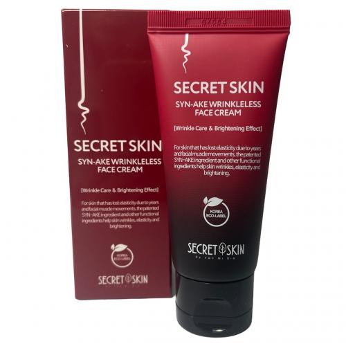 Крем для лица со змеиным ядом Secret Skin Syn-ake Wrinkleless Face Cream, 50мл