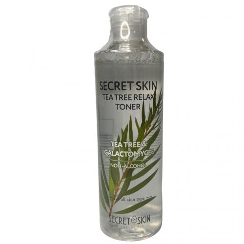 Тонер для лица с экстрактом чайного дерева Secret Skin Tea Tree Relax Toner, 250мл