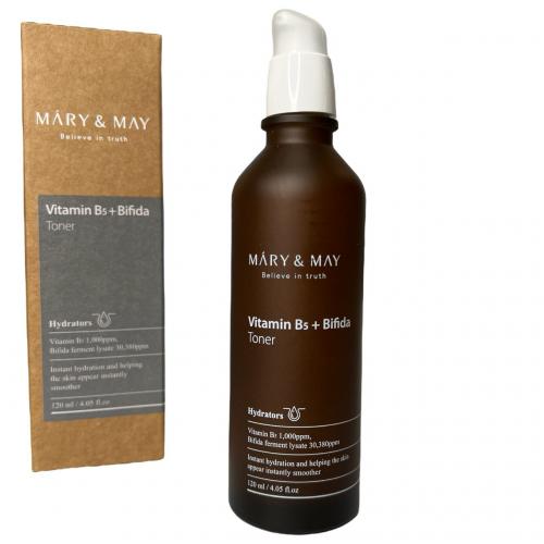 Mary&May - Vitamine B5 Bifida Toner Увлажняющий тонер с витамином B5 и пробиотиками 120мл